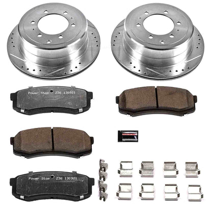 PowerStop Power Stop 96-97 Lexus LX450 Rear Z36 Truck & Tow Brake Kit K1156-36