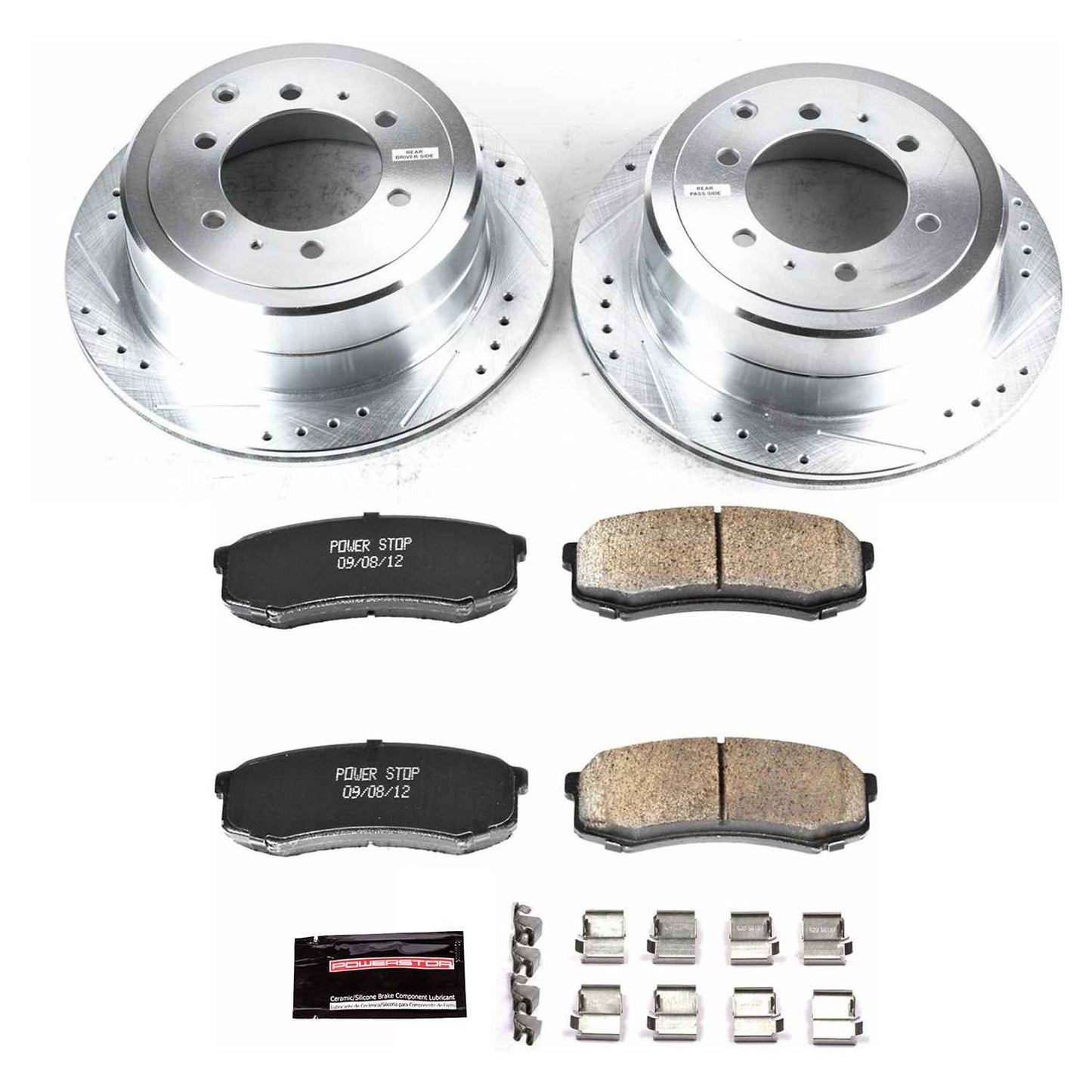PowerStop Power Stop 96-97 Lexus LX450 Rear Z23 Evolution Sport Brake Kit K1156