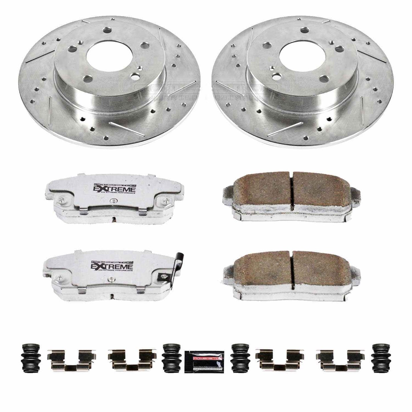 PowerStop Power Stop 2001 Infiniti I30 Rear Z26 Street Warrior Brake Kit K1169-26