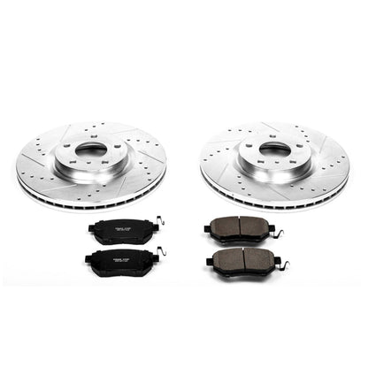 Power Stop 07-08 Nissan Maxima Front Z23 Evolution Sport Brake Kit K116