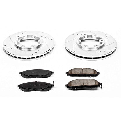 PowerStop Power Stop 03-04 Nissan Frontier Front Z23 Evolution Sport Brake Kit K1176