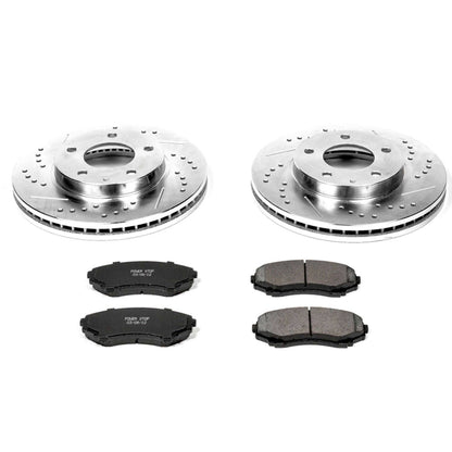 PowerStop Power Stop 00-06 Mazda MPV Front Z23 Evolution Sport Brake Kit K1184