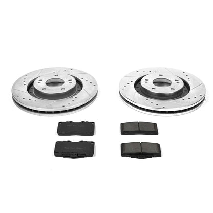 PowerStop Power Stop 94-96 Dodge Stealth Front Z23 Evolution Sport Brake Kit K1222