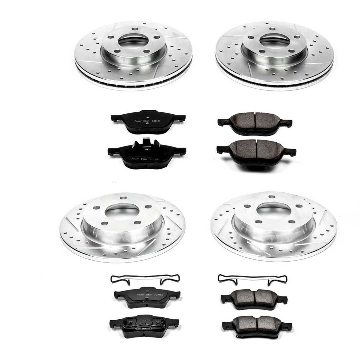 PowerStop Power Stop 04-05 Mazda 3 Front & Rear Z23 Evolution Sport Brake Kit K122