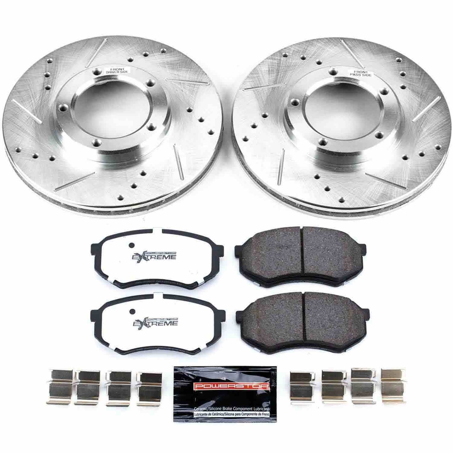 PowerStop Power Stop 95-04 Toyota Tacoma Front Z36 Truck & Tow Brake Kit K1232-36