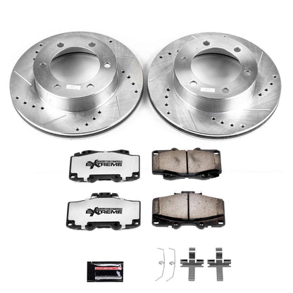 PowerStop Power Stop 95-02 Toyota 4Runner Front Z36 Truck & Tow Brake Kit K1233-36