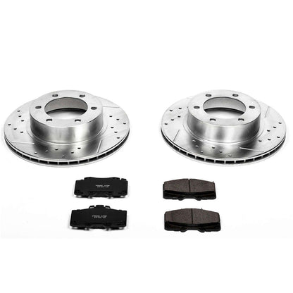 PowerStop Power Stop 95-02 Toyota 4Runner Front Z23 Evolution Sport Brake Kit K1236