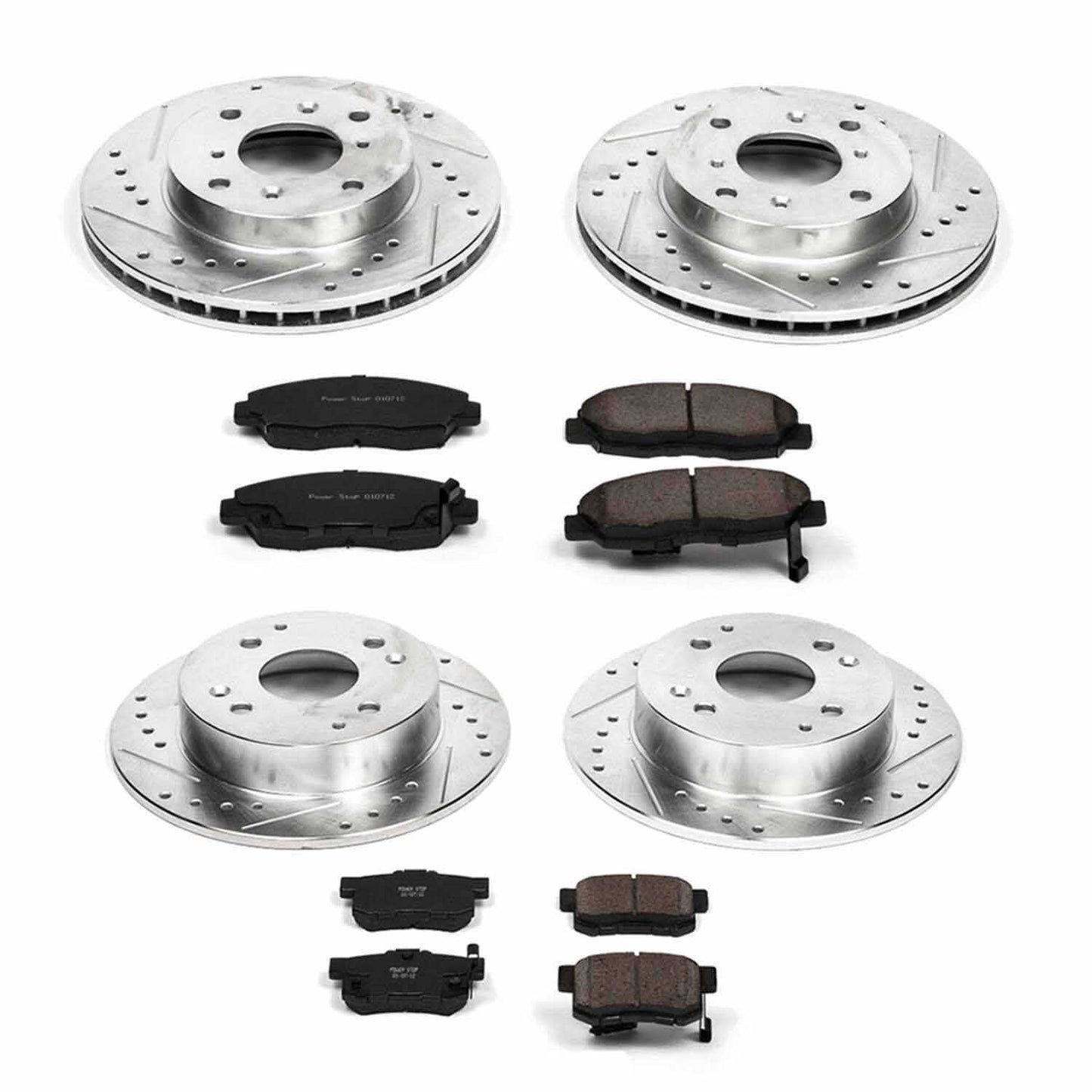 PowerStop Power Stop 98-99 Acura CL Front & Rear Z23 Evolution Sport Brake Kit K1240
