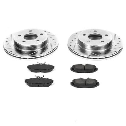 PowerStop Power Stop 93-97 Ford Thunderbird Rear Z23 Evolution Sport Brake Kit K1297