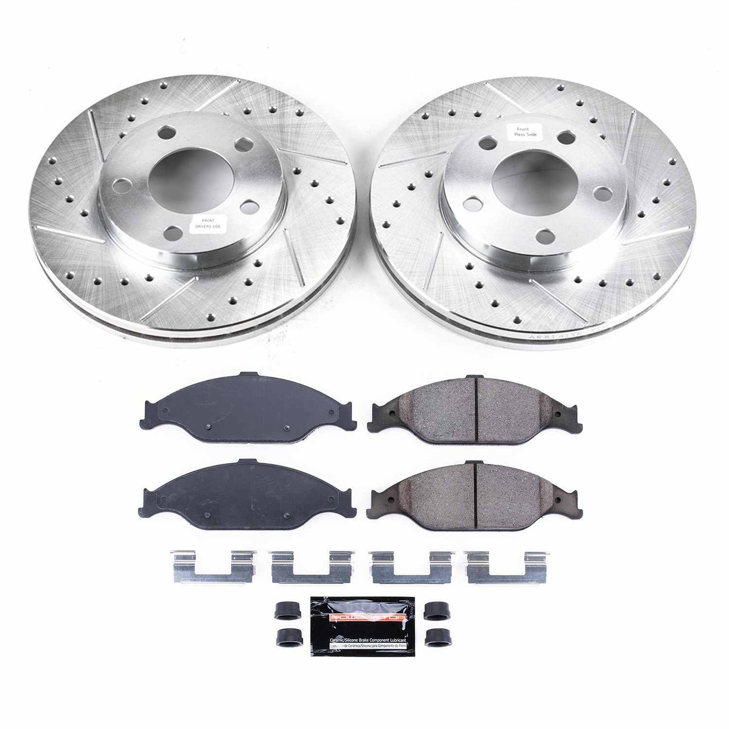 PowerStop Power Stop 99-04 Ford Mustang Front Z23 Evolution Sport Brake Kit K1301