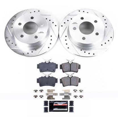 PowerStop Power Stop 94-04 Ford Mustang Rear Z23 Evolution Sport Brake Kit K1303