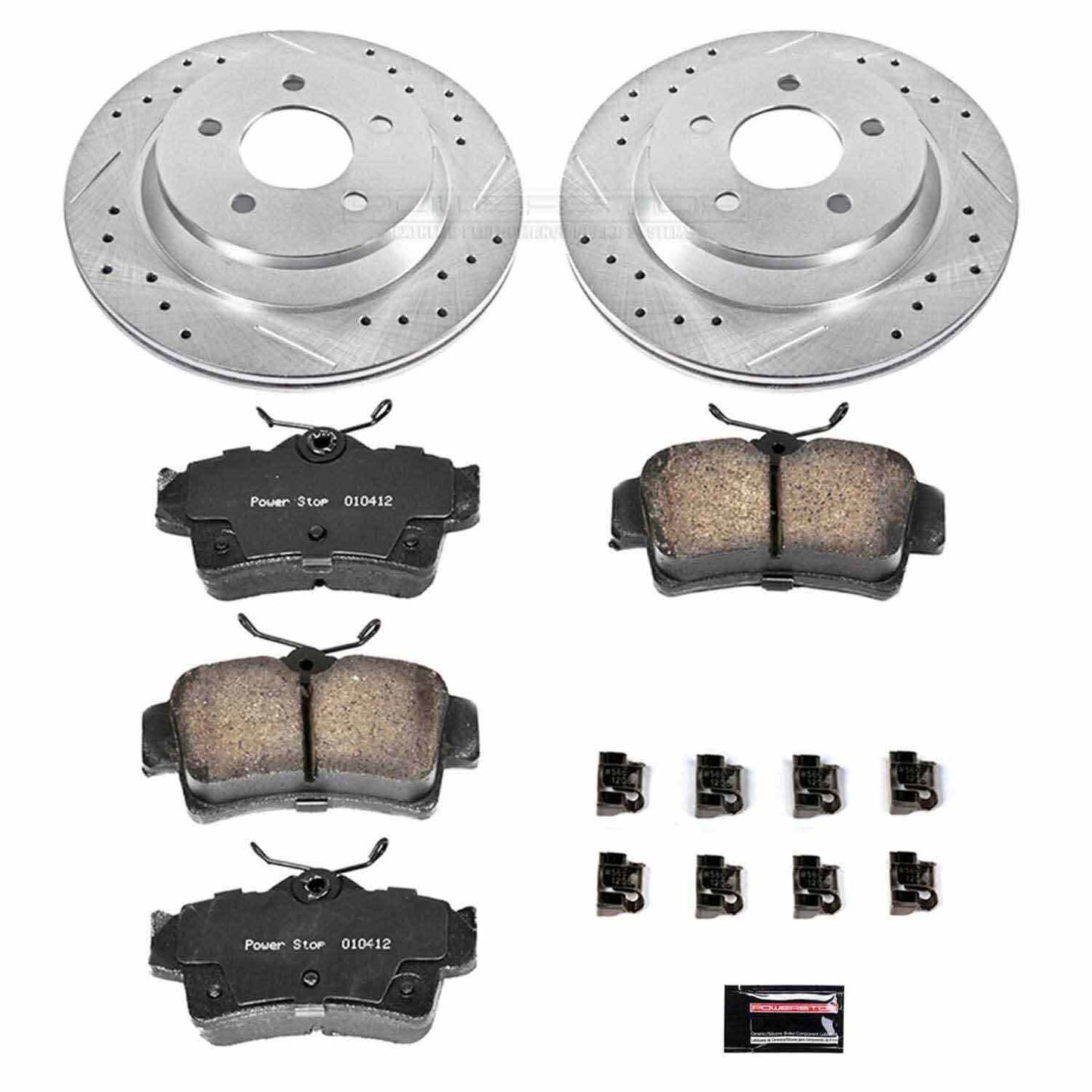 PowerStop Power Stop 94-99 Ford Mustang Rear Z23 Evolution Sport Brake Kit K1306