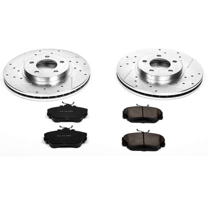 PowerStop Power Stop 96-99 Ford Taurus Front Z23 Evolution Sport Brake Kit K1318