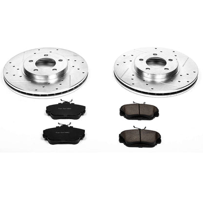 PowerStop Power Stop 96-99 Ford Taurus Front Z23 Evolution Sport Brake Kit K1318