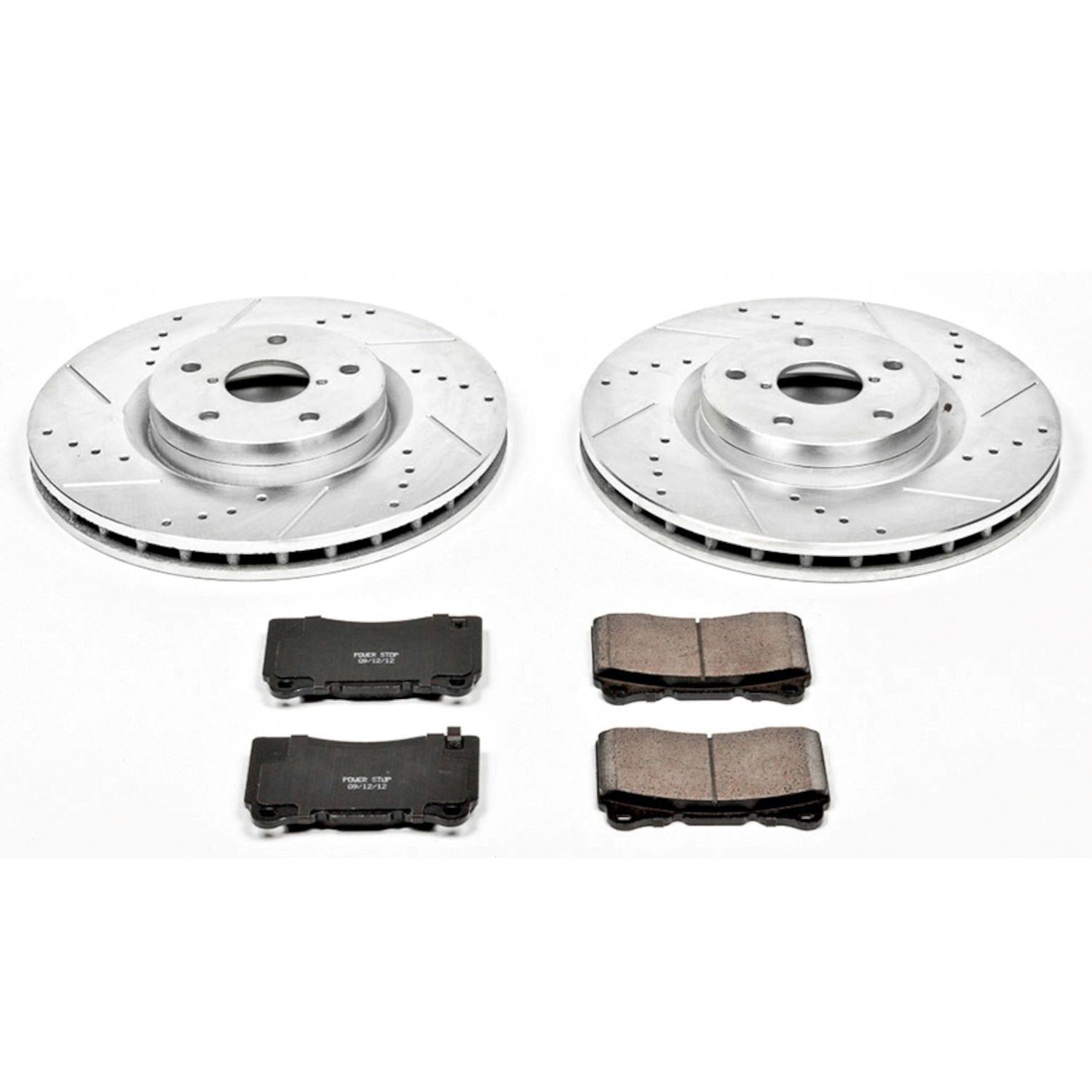 Power Stop 05-14 Subaru Impreza Front Z23 Evolution Sport Brake Kit K131