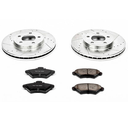 PowerStop Power Stop 93-97 Ford Thunderbird Front Z23 Evolution Sport Brake Kit K1325