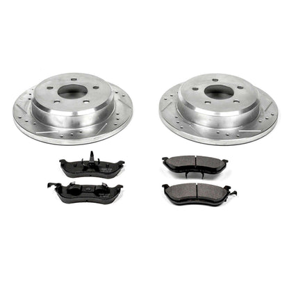 PowerStop Power Stop 96-02 Ford Crown Victoria Rear Z23 Evolution Sport Brake Kit K1331