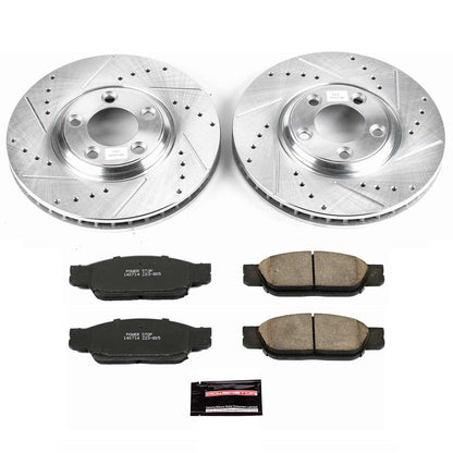 PowerStop Power Stop 02-05 Ford Thunderbird Front Z23 Evolution Sport Brake Kit K1351