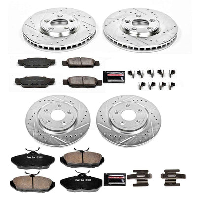 PowerStop Power Stop 02-05 Ford Thunderbird Front & Rear Z23 Evolution Sport Brake Kit K1352