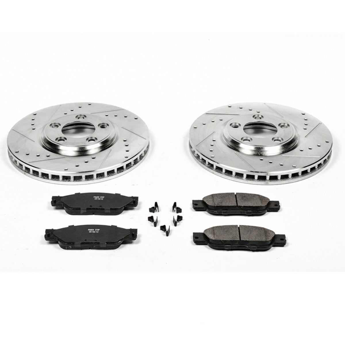 PowerStop Power Stop 03-04 Jaguar S-Type Front Z23 Evolution Sport Brake Kit K1353