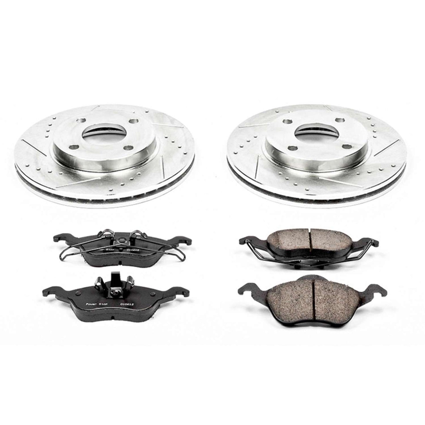 PowerStop Power Stop 00-04 Ford Focus Front Z23 Evolution Sport Brake Kit K1358