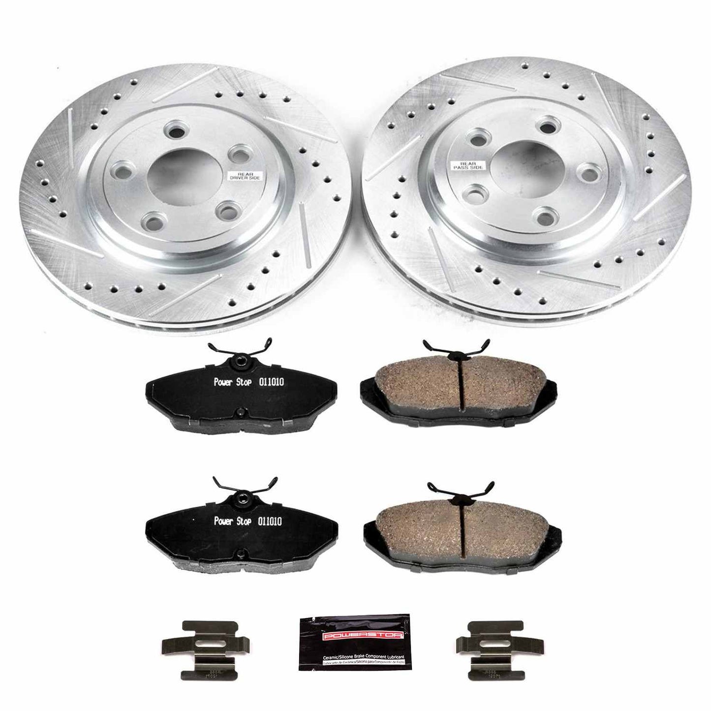 PowerStop Power Stop 02-05 Ford Thunderbird Rear Z23 Evolution Sport Brake Kit K1360