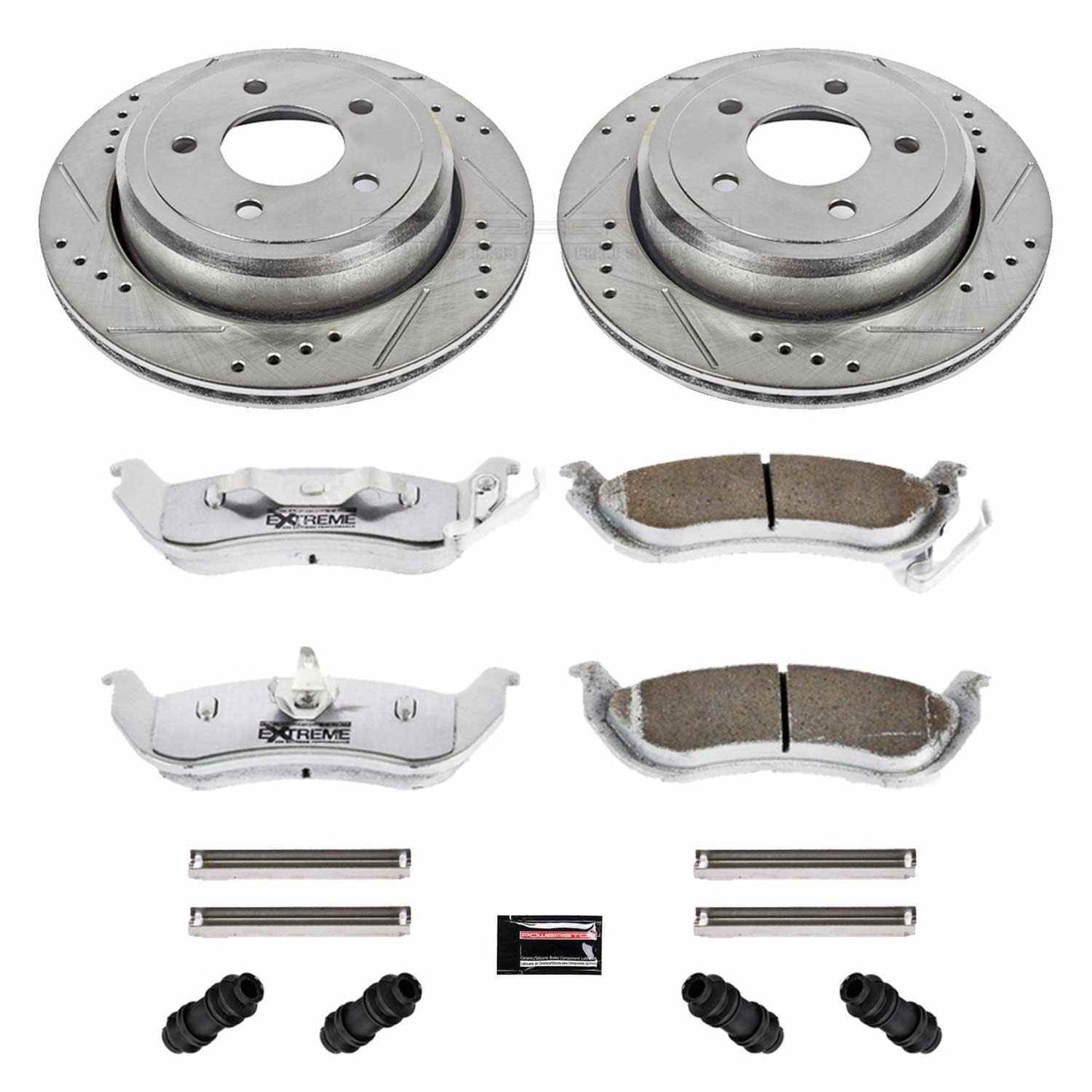 PowerStop Power Stop 03-11 Ford Crown Victoria Rear Z26 Street Warrior Brake Kit K1368-26