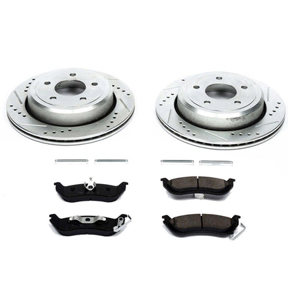 PowerStop Power Stop 03-11 Ford Crown Victoria Rear Z23 Evolution Sport Brake Kit K1368
