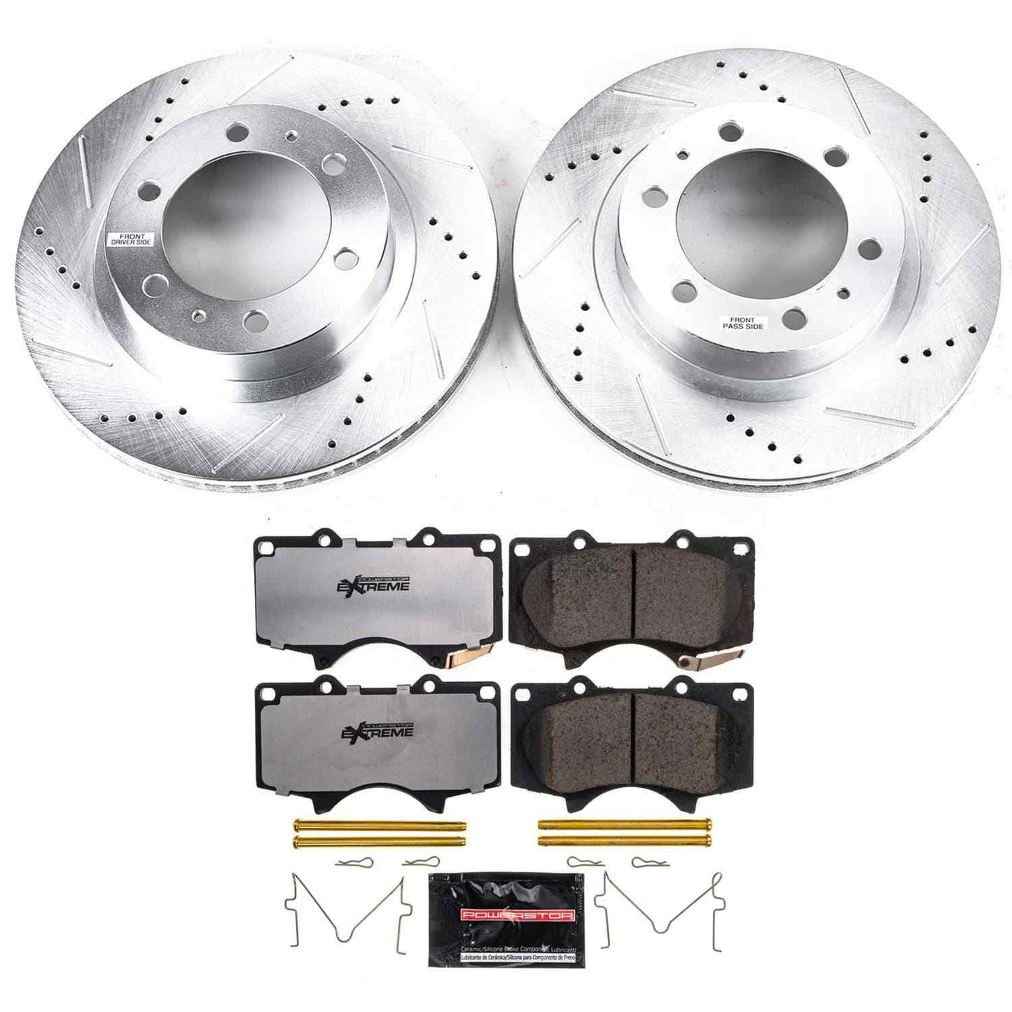 PowerStop Power Stop 03-09 Toyota 4Runner Front Z36 Truck & Tow Brake Kit K137-36