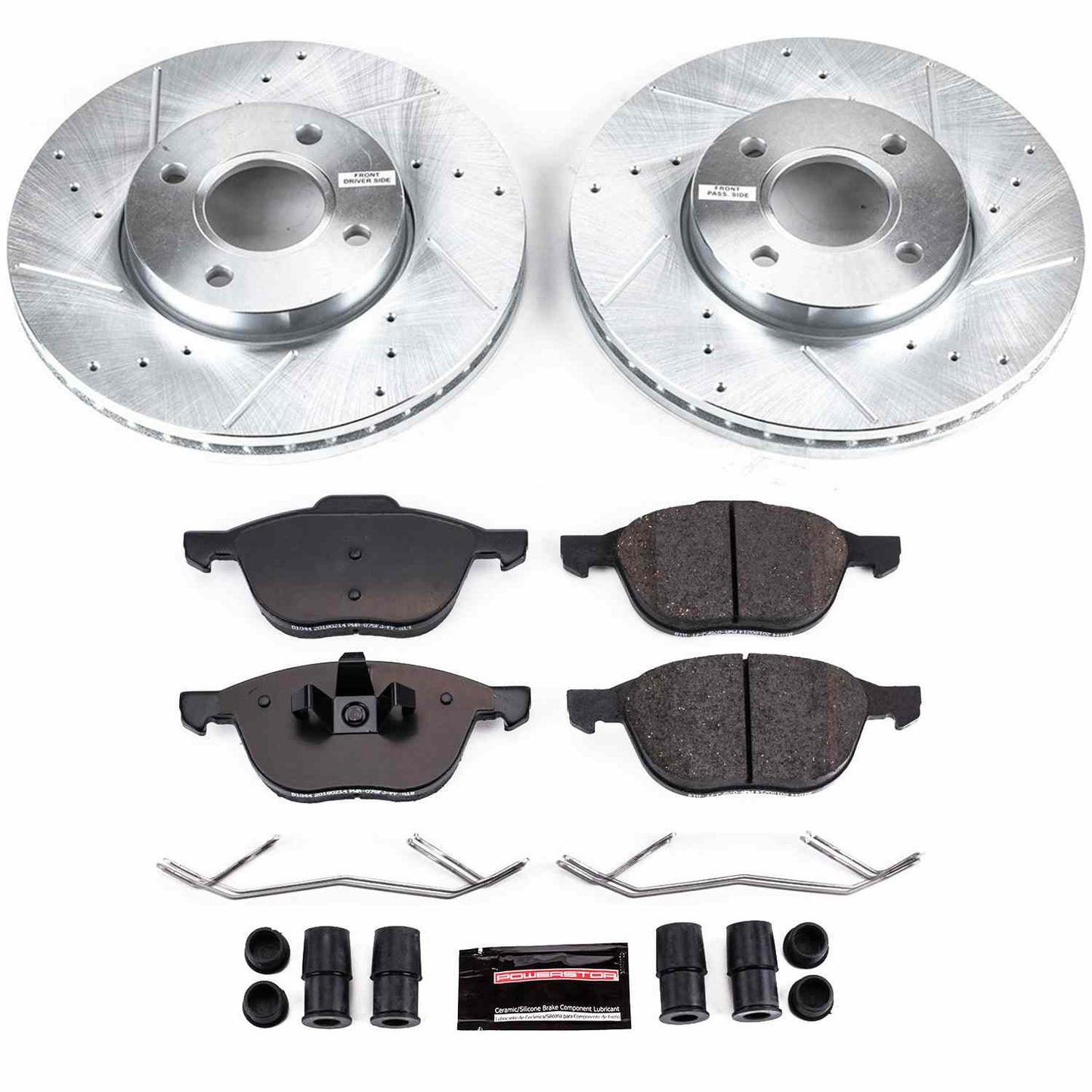 PowerStop Power Stop 05-07 Ford Focus Front Z23 Evolution Sport Brake Kit K1377