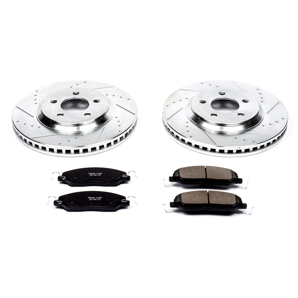 PowerStop Power Stop 05-10 Ford Mustang Front Z23 Evolution Sport Brake Kit K1380
