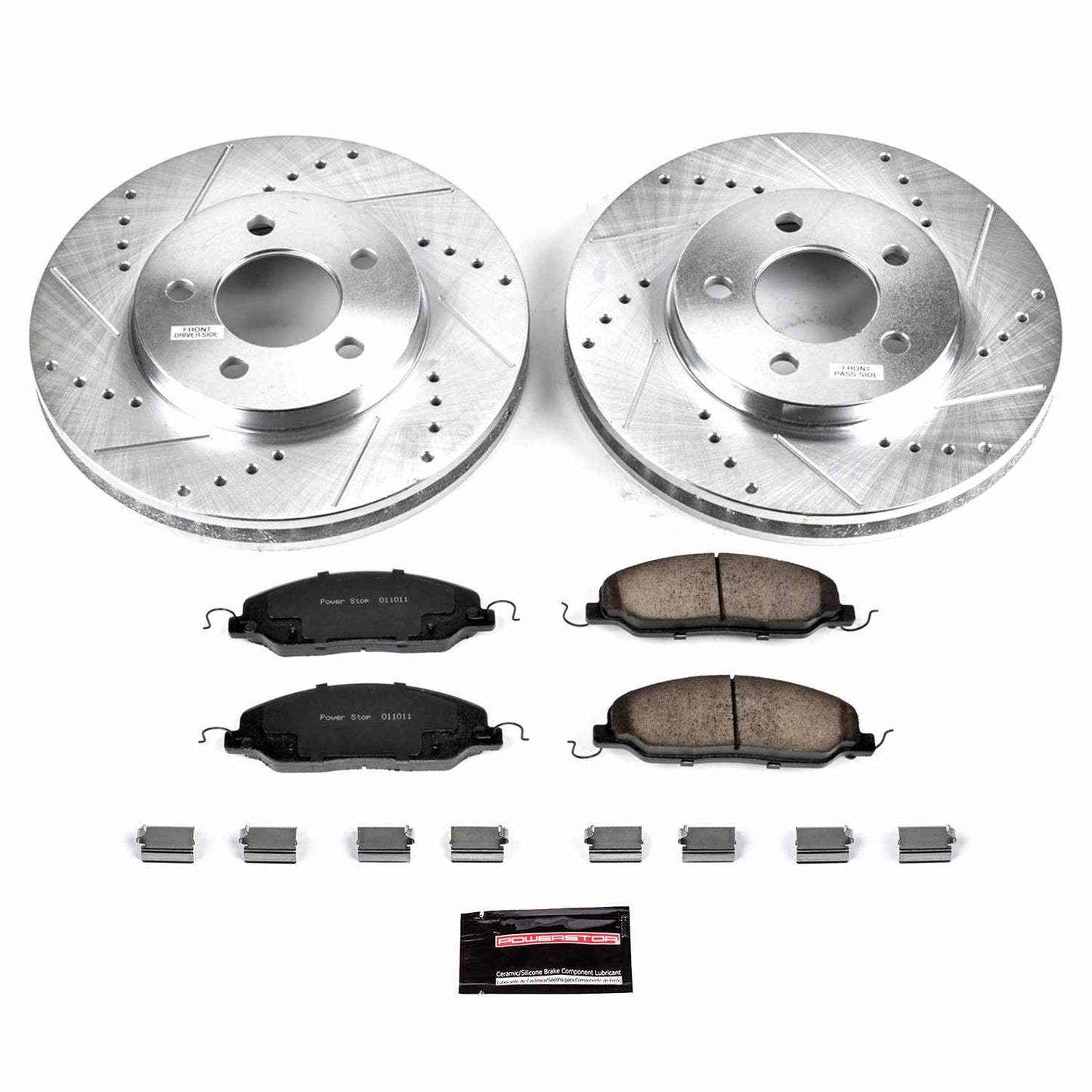PowerStop Power Stop 05-10 Ford Mustang Front Z23 Evolution Sport Brake Kit K1382