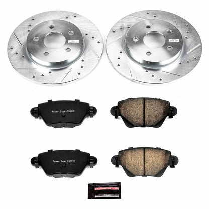 PowerStop Power Stop 02-05 Jaguar X-Type Rear Z23 Evolution Sport Brake Kit K1390
