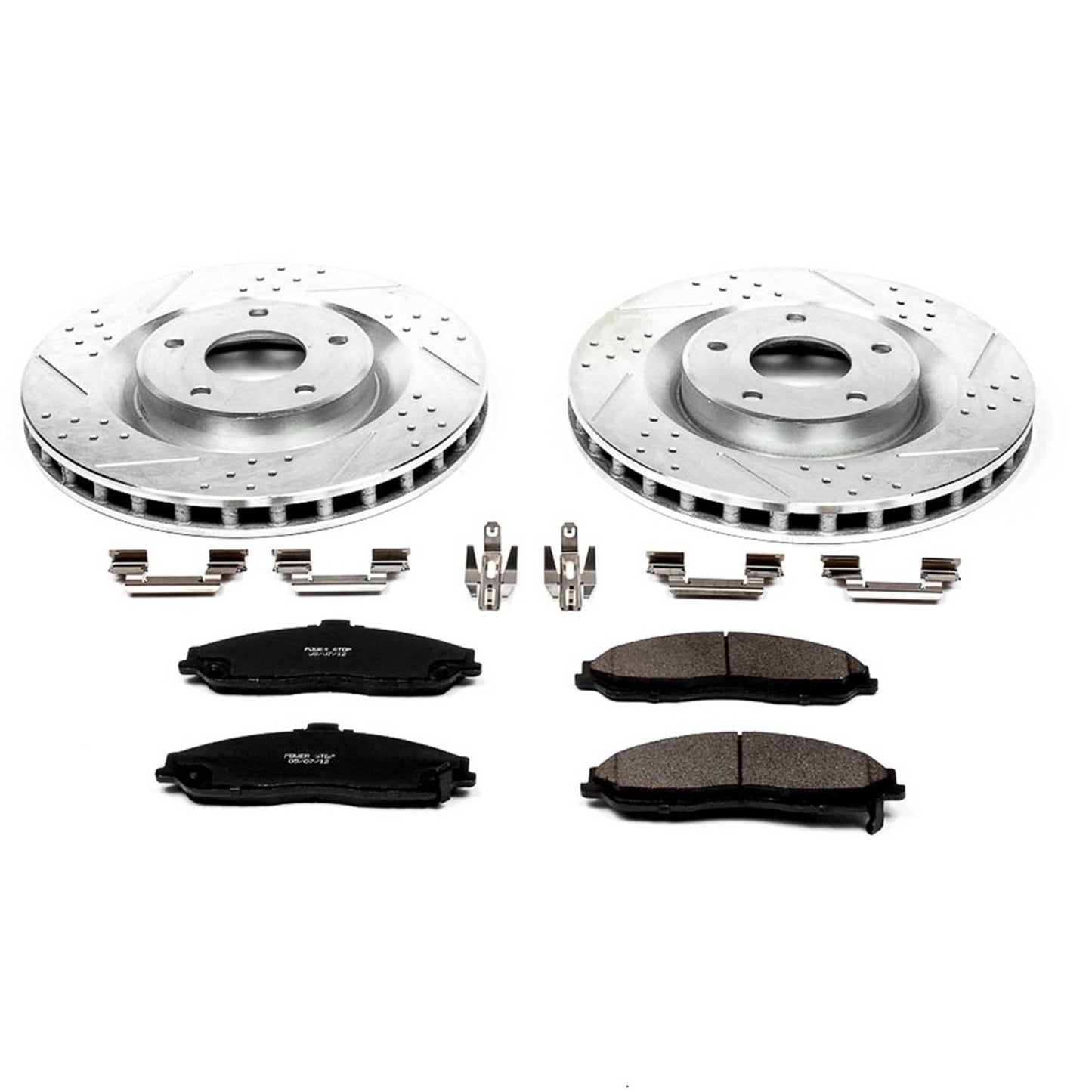 PowerStop Power Stop 05-07 Cadillac XLR Front Z23 Evolution Sport Brake Kit K1417