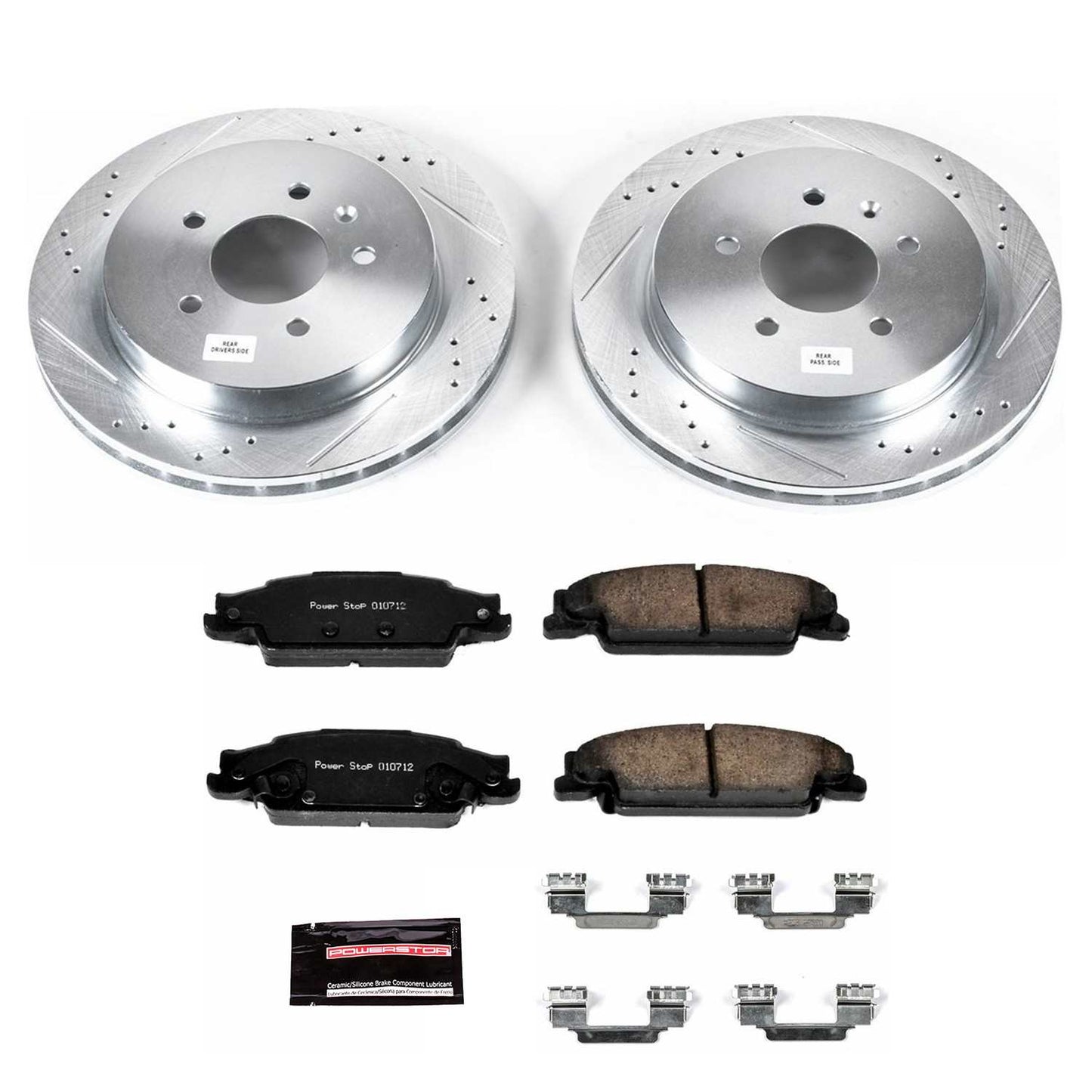 PowerStop Power Stop 03-07 Cadillac CTS Rear Z23 Evolution Sport Brake Kit K1425