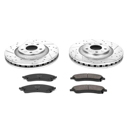 PowerStop Power Stop 06-07 Cadillac CTS Front Z23 Evolution Sport Brake Kit K1429