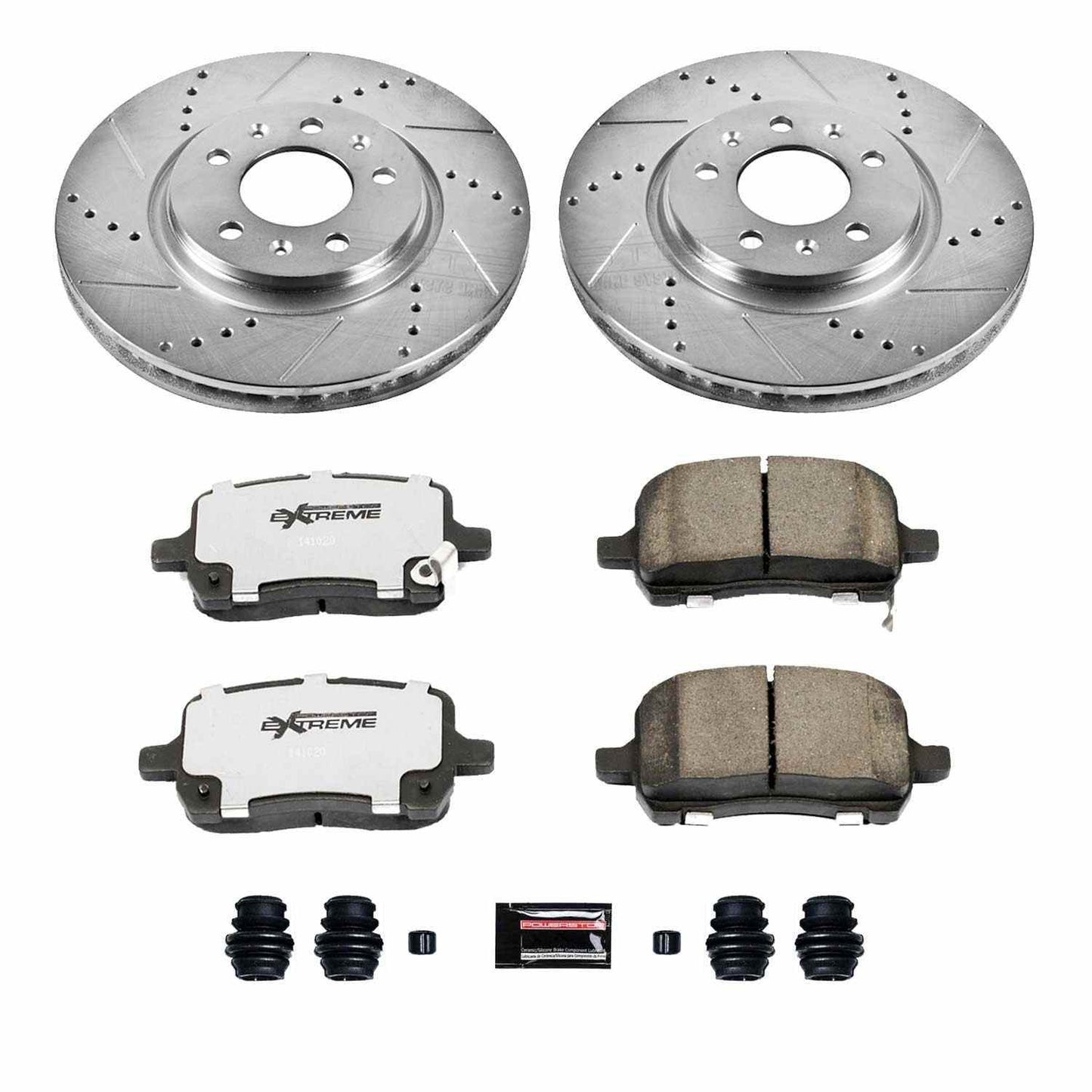 PowerStop Power Stop 06-09 Pontiac Solstice Front Z26 Street Warrior Brake Kit K1433-26