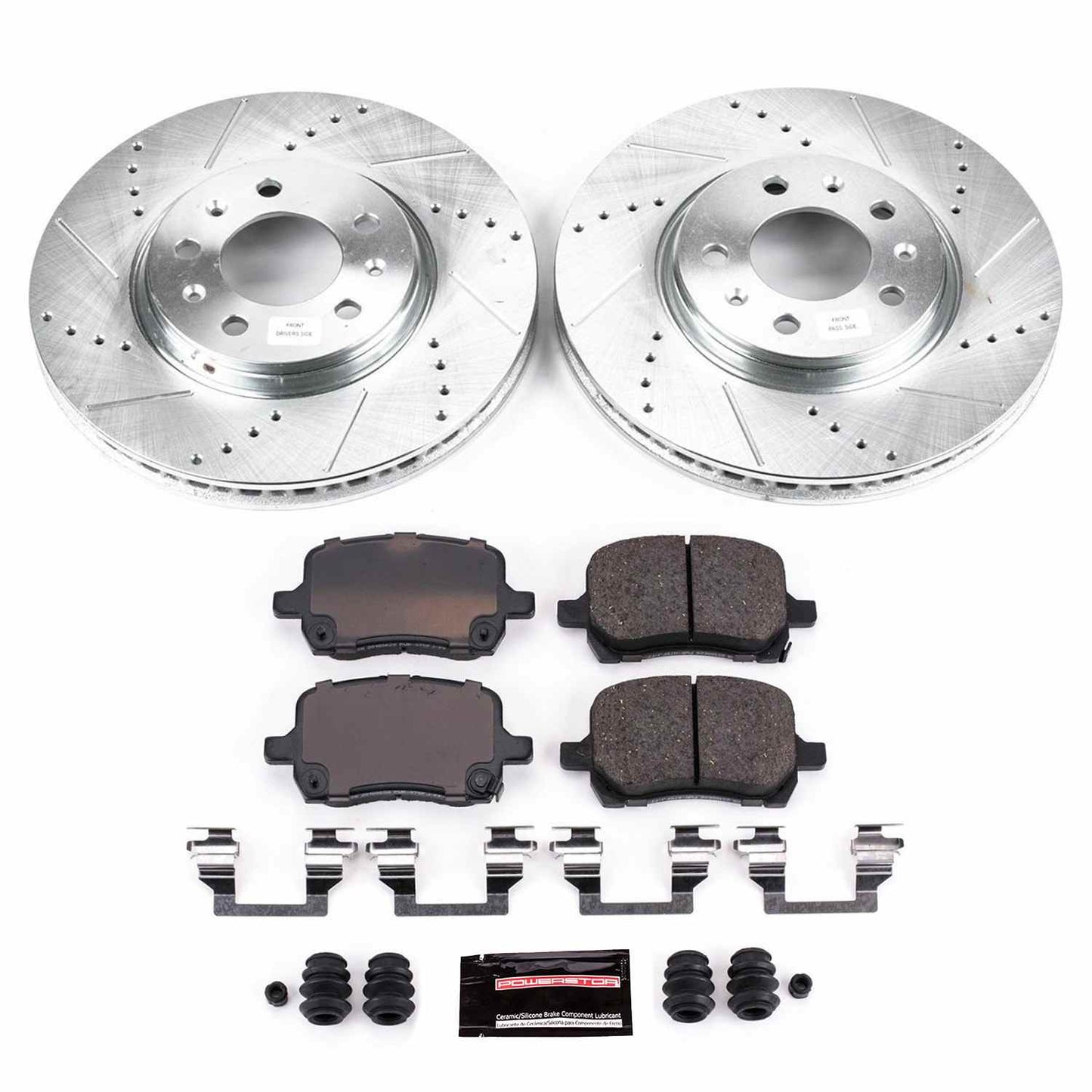PowerStop Power Stop 06-09 Pontiac Solstice Front Z23 Evolution Sport Brake Kit K1433