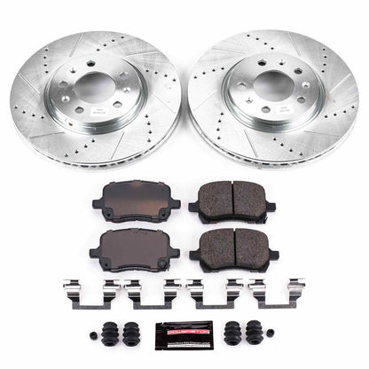 PowerStop Power Stop 06-09 Pontiac Solstice Front Z23 Evolution Sport Brake Kit K1433