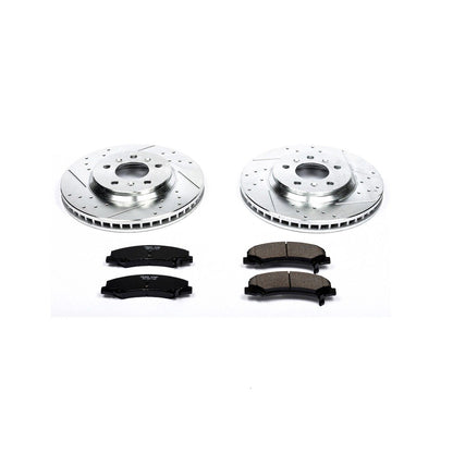 PowerStop Power Stop 06-11 Buick Lucerne Front Z23 Evolution Sport Brake Kit K1437