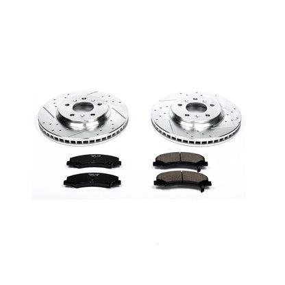 PowerStop Power Stop 06-11 Buick Lucerne Front Z23 Evolution Sport Brake Kit K1437