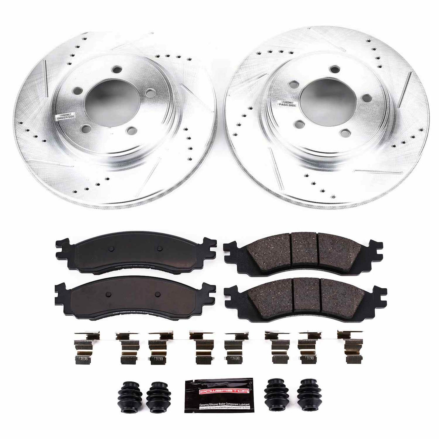 PowerStop Power Stop 06-10 Ford Explorer Front Z23 Evolution Sport Brake Kit K1441
