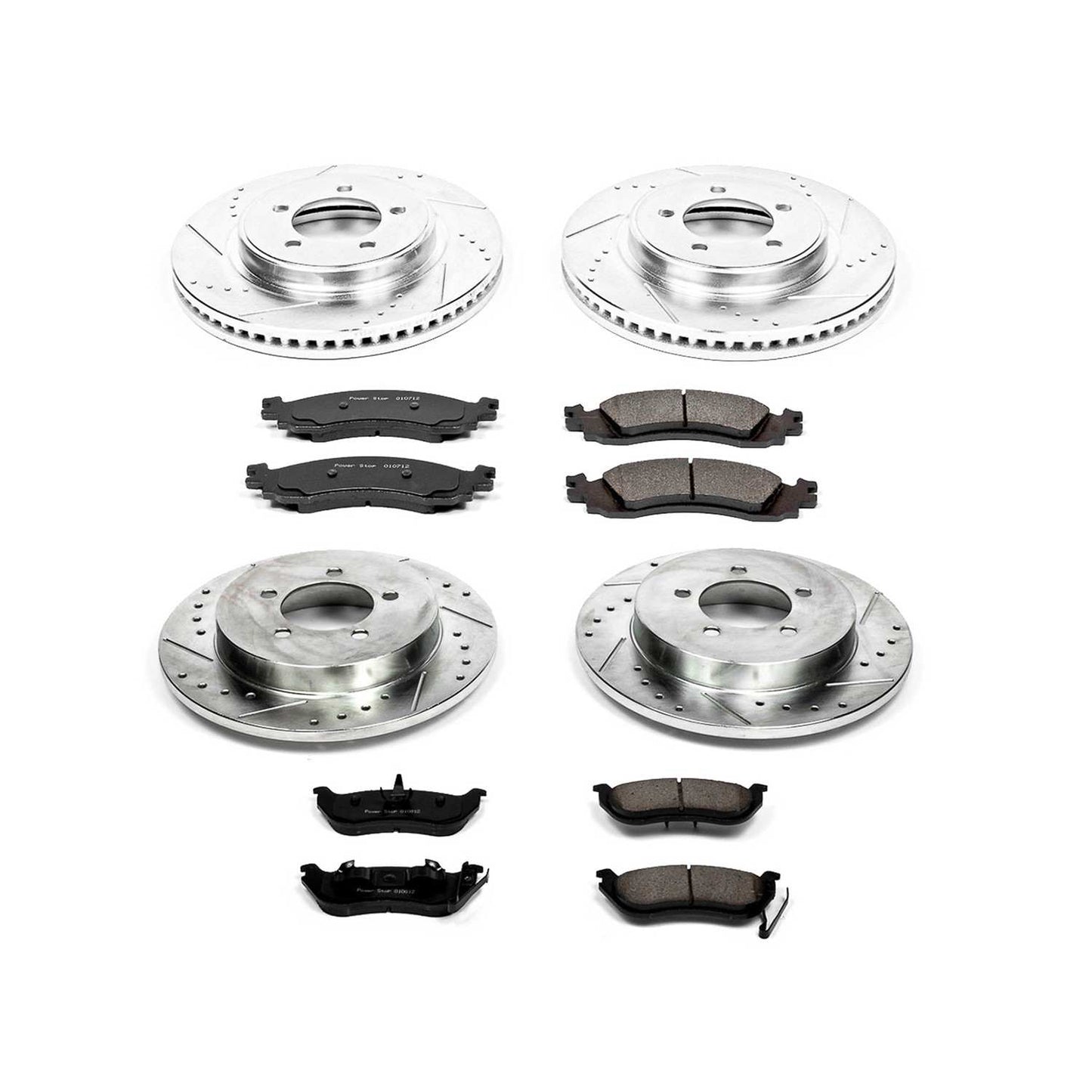 PowerStop Power Stop 06-10 Ford Explorer Front & Rear Z23 Evolution Sport Brake Kit K1443