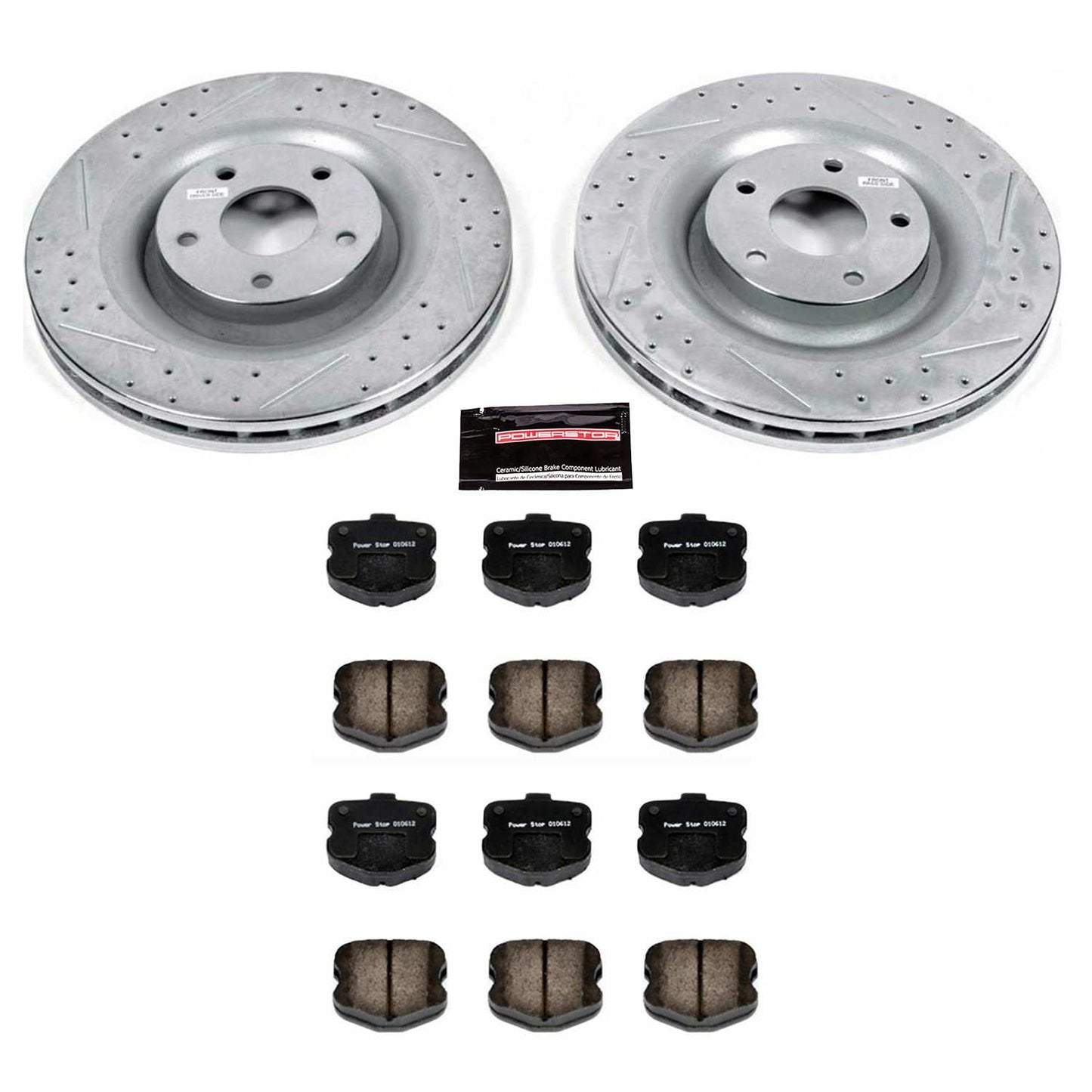 PowerStop Power Stop 06-13 Chevrolet Corvette Front Z23 Evolution Sport Brake Kit K1444
