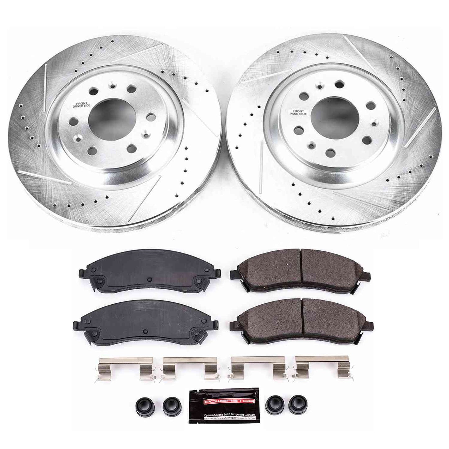 PowerStop Power Stop 04-09 Cadillac SRX Front Z23 Evolution Sport Brake Kit K1449
