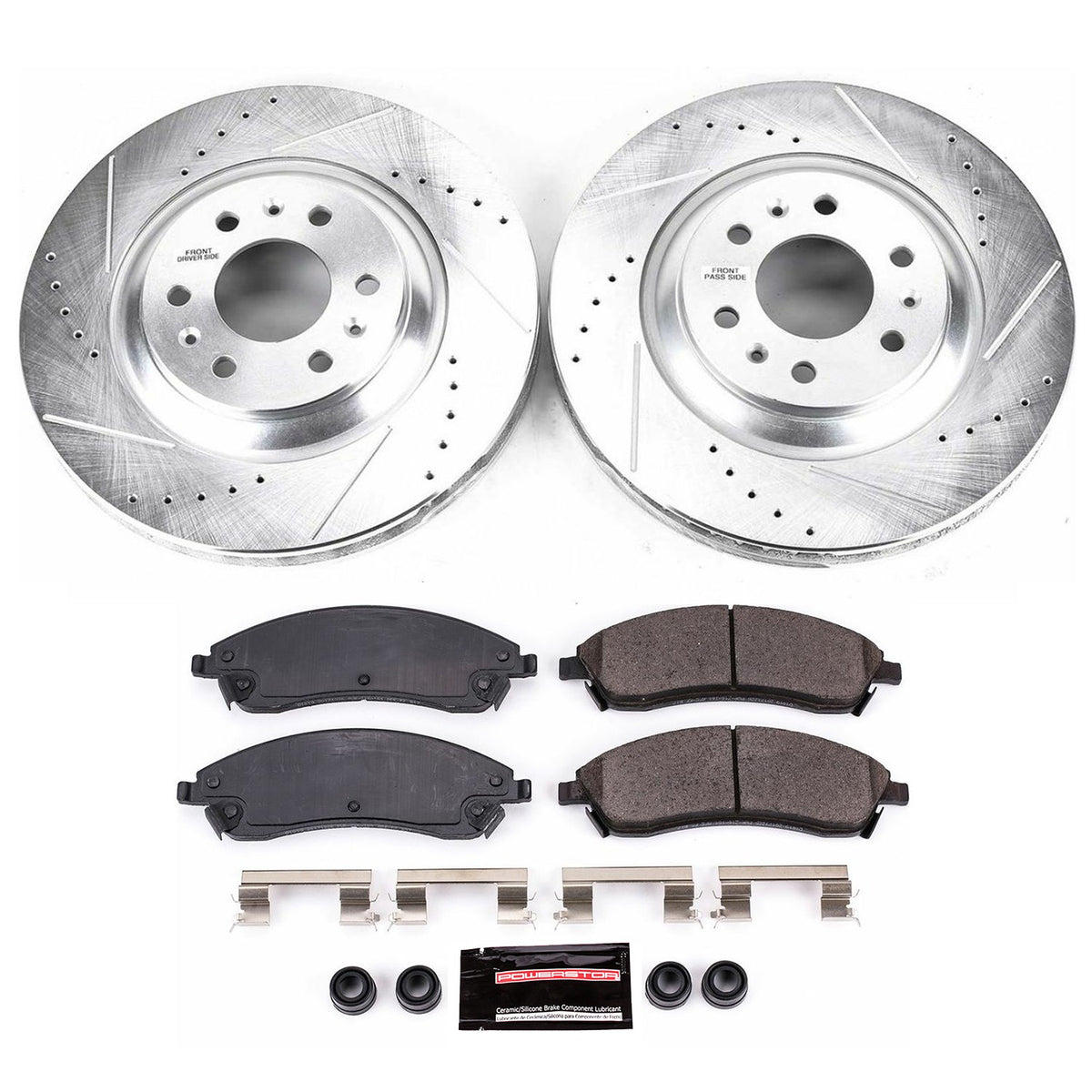 PowerStop Power Stop 04-09 Cadillac SRX Front Z23 Evolution Sport Brake Kit K1449
