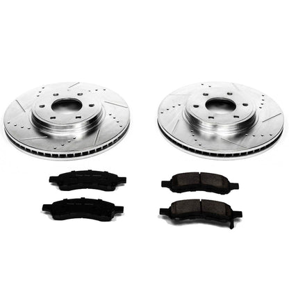 PowerStop Power Stop 06-09 Chevrolet Trailblazer Front Z23 Evolution Sport Brake Kit K1453