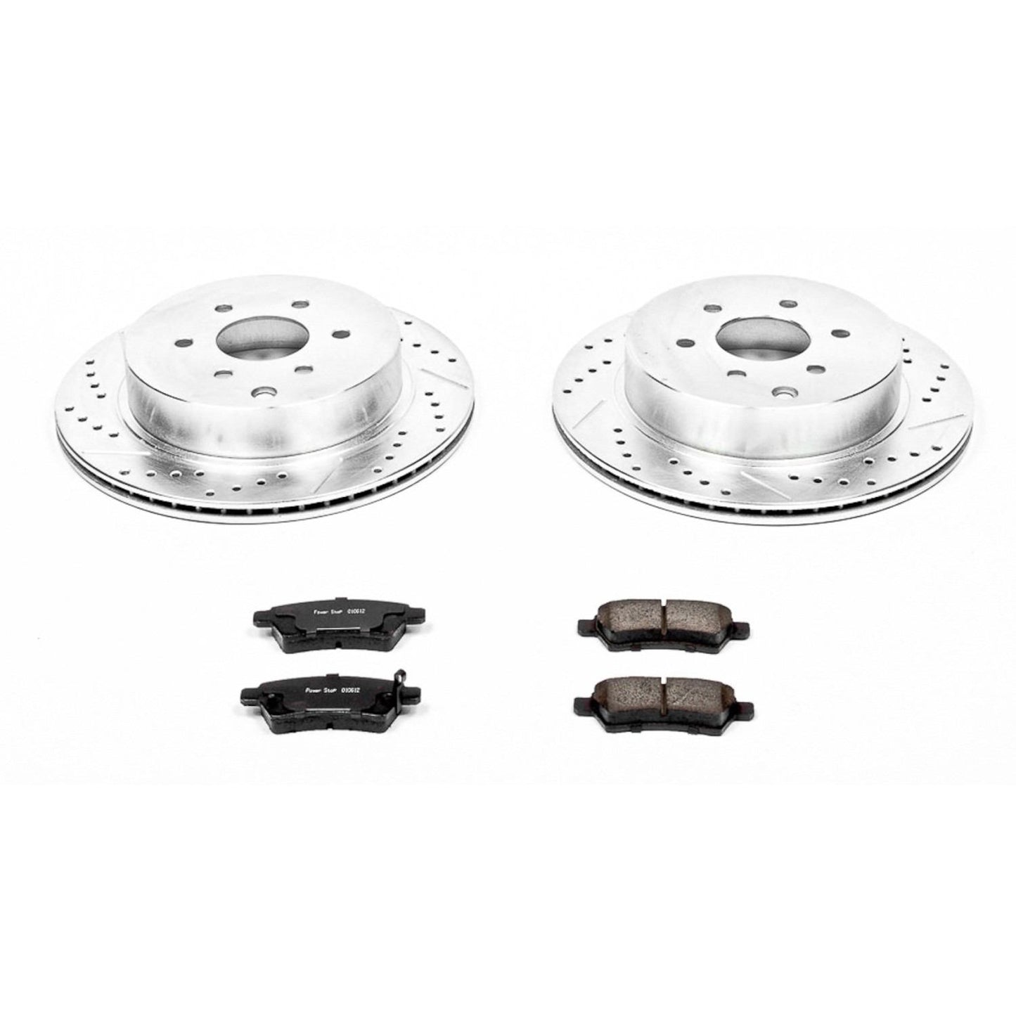 PowerStop Power Stop 05-12 Nissan Pathfinder Rear Z23 Evolution Sport Brake Kit K147