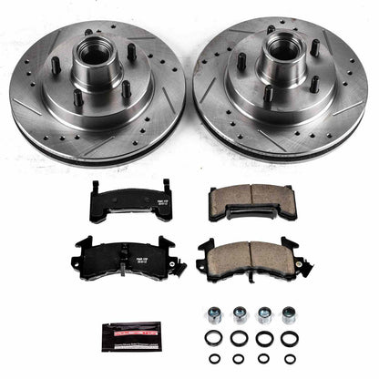 PowerStop Power Stop 82-87 Buick Regal Front Z23 Evolution Sport Brake Kit K1482