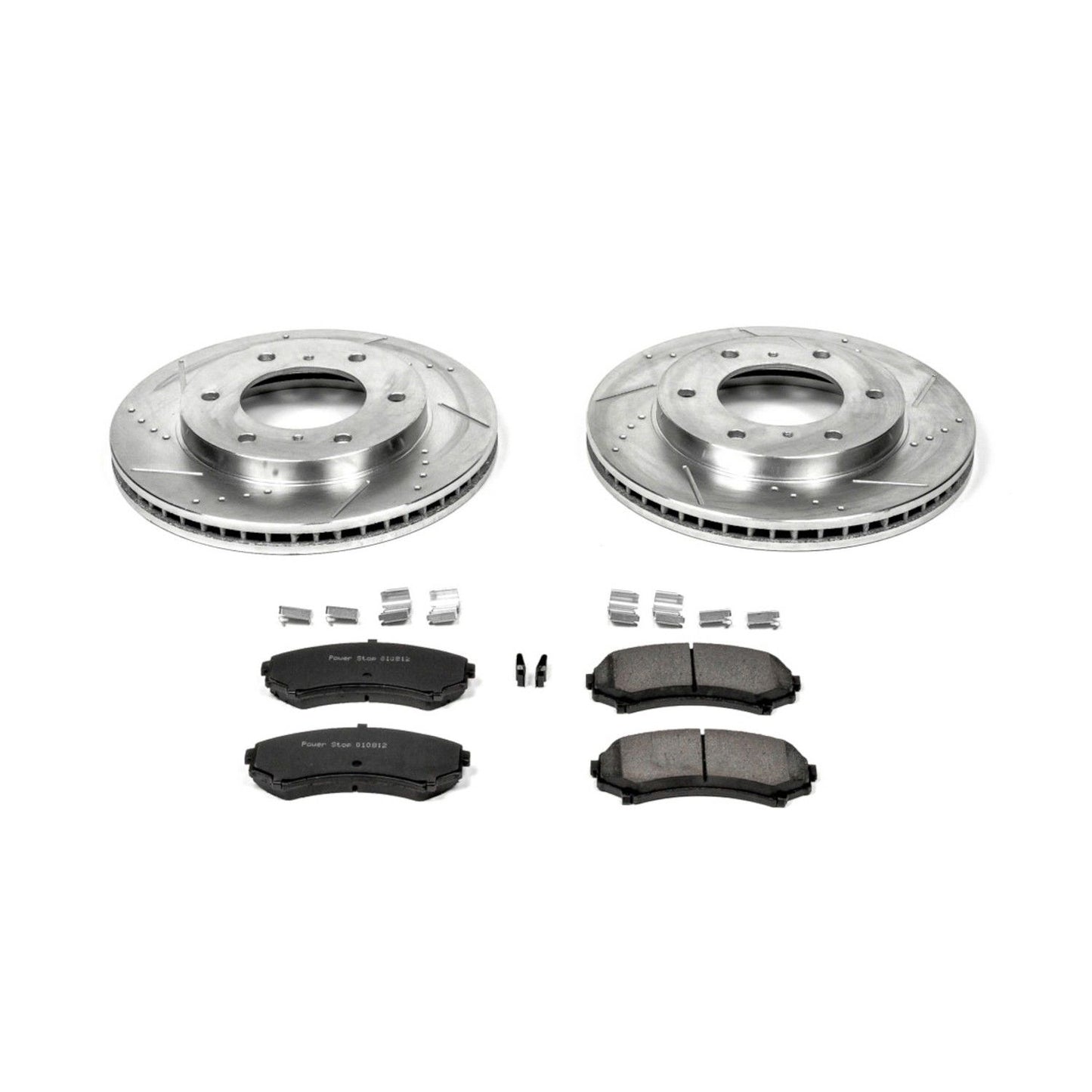 PowerStop Power Stop 01-06 Mitsubishi Montero Front Z23 Evolution Sport Brake Kit K148